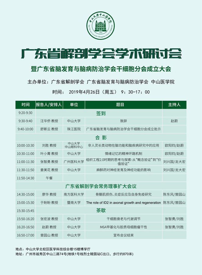 解剖学会学术研讨会
