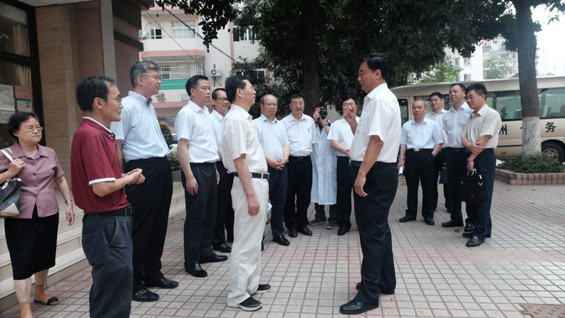 司法部刘振宇副部长到中山大学法医鉴定中心调研